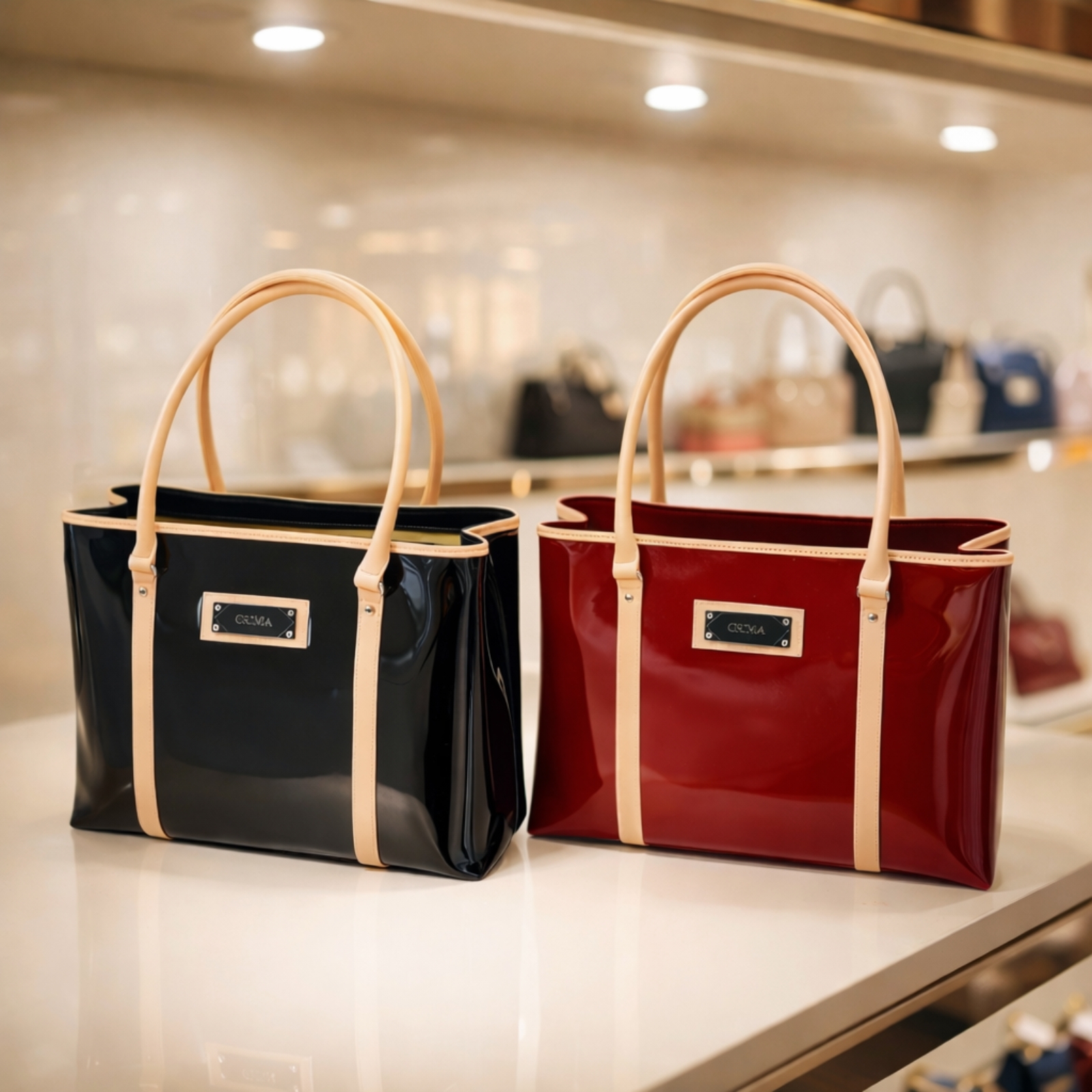 グリマ ショルダートートバッグ