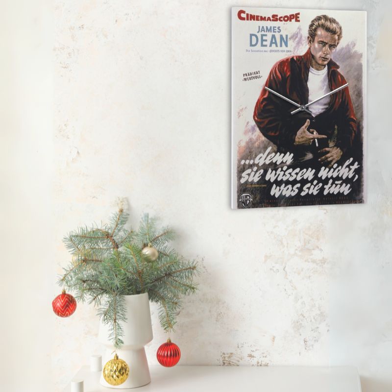 ヘルムレ ムービーポスター　ウォールクロック