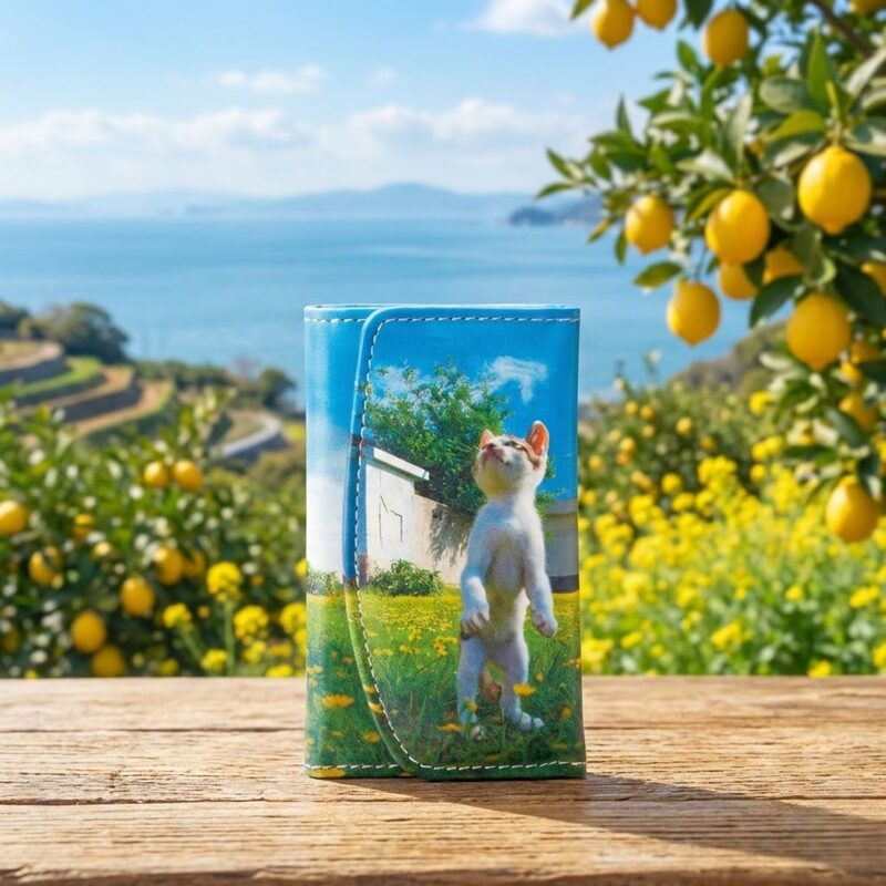 立ち猫キーケース